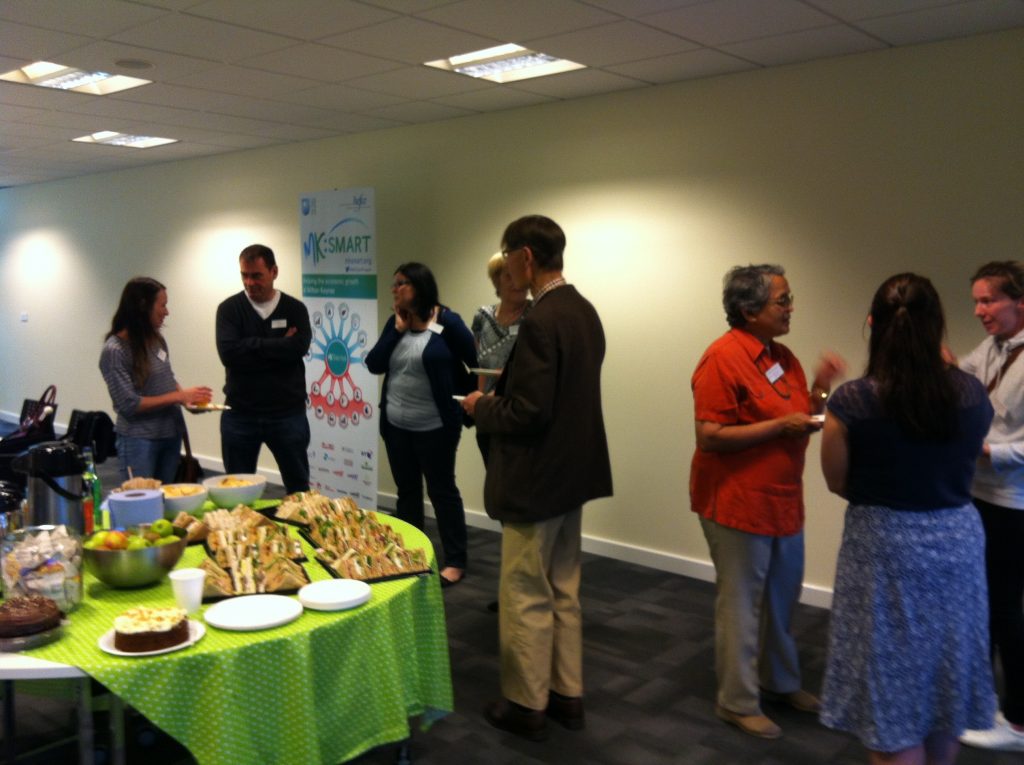 Citizen innovators collaboration lunch photo colour