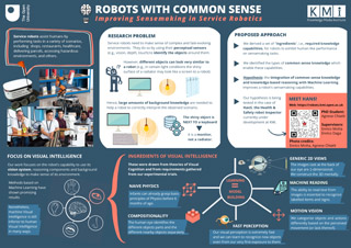 Judges Choice Poster 2nd equal - Agnese Chiatti for her entry 'Robots with common sense' colour