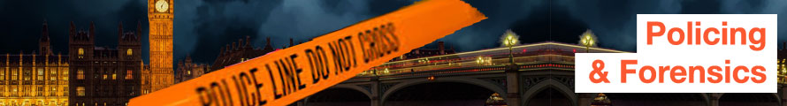 policing and forensics banner colour