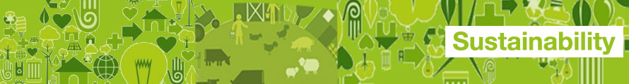 Sustainability banner colour